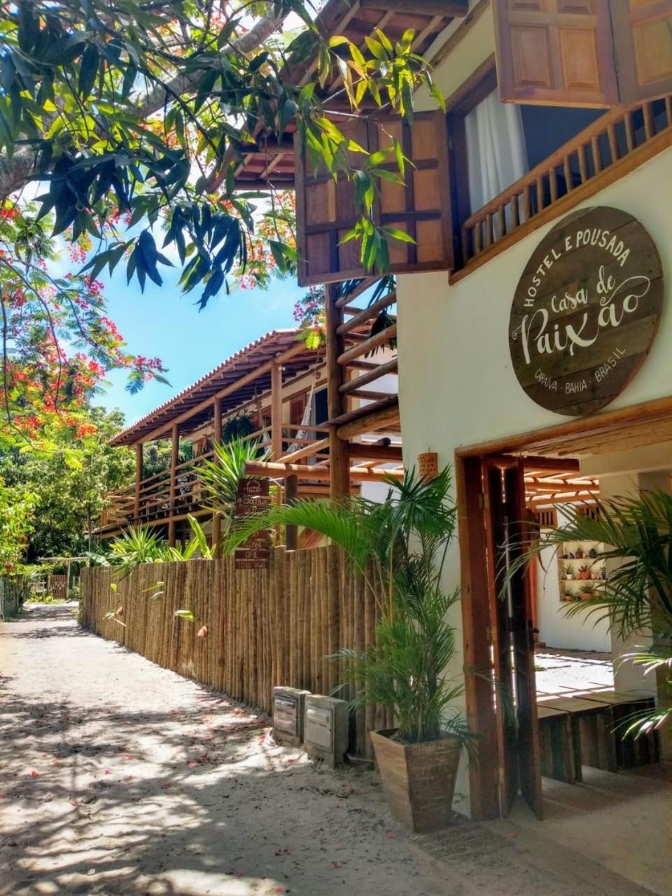 Casa De Paixao Caraiva 호스텔 외부 사진